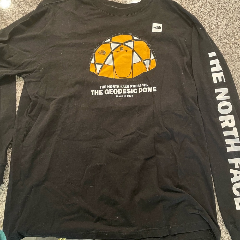 XL BLACK NORTH FACE LONG SLEEVE